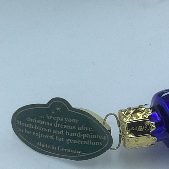 Christborn Mouth Blown and Hand Painted Uncle Sam Christmas Ornament - Picture 7 of 7